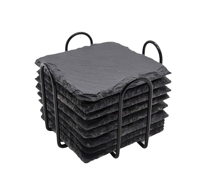 Laser Engraved Slate Coasters